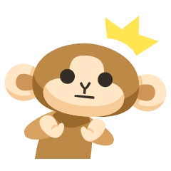[LINEスタンプ] MONKING monkey