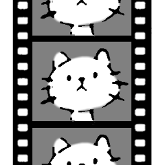 [LINEスタンプ] 生前のネコ