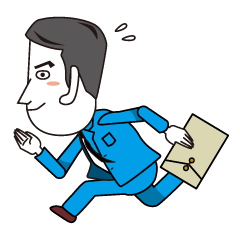 [LINEスタンプ] Daily life of a serious office worker