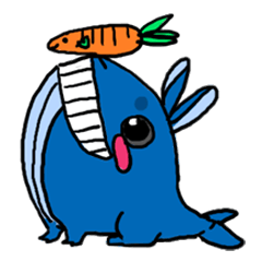 [LINEスタンプ] Not Whale Not Rabbit