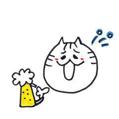 [LINEスタンプ] こぶとりぶーにゃん