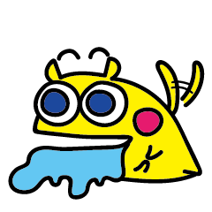 [LINEスタンプ] yellow guy-for everyday use