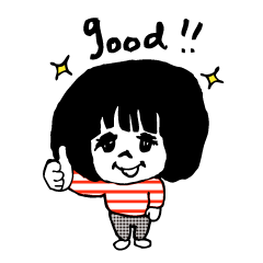 [LINEスタンプ] たれめひまりちゃん