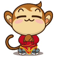 [LINEスタンプ] Monkey tarzan