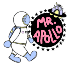 [LINEスタンプ] MR.APOLLOの画像（メイン）