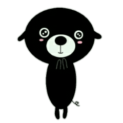 [LINEスタンプ] ポッチャリ犬