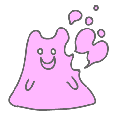 [LINEスタンプ] Chewed Gum Cat