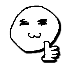 [LINEスタンプ] Random Face Dude