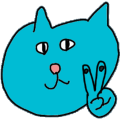 [LINEスタンプ] ねこさん 表情 かわいい スタンプ No1