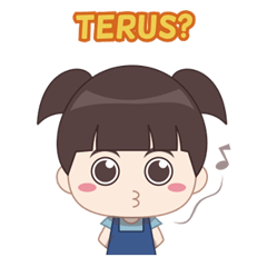 [LINEスタンプ] Cewek Kepo