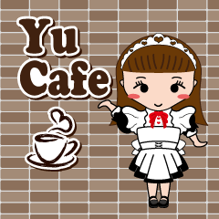 [LINEスタンプ] YuCafe -ゆ～カフェ-の画像（メイン）