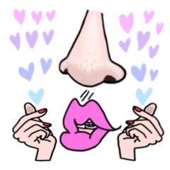 [LINEスタンプ] LipsChuMe