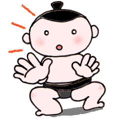 [LINEスタンプ] すもう_1602