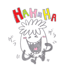 [LINEスタンプ] ゲラちゃん