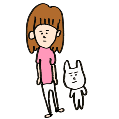 [LINEスタンプ] 私、ゆるく生きてます。