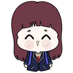 [LINEスタンプ] High school girl J