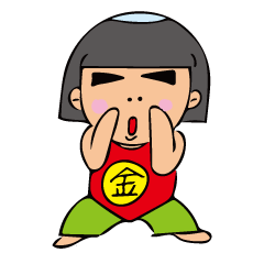 [LINEスタンプ] 大阪生まれの金太郎