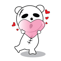 [LINEスタンプ] Ghost Teddy