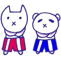 [LINEスタンプ] ステテコズ