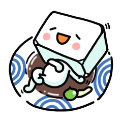 [LINEスタンプ] 東京の豆腐。