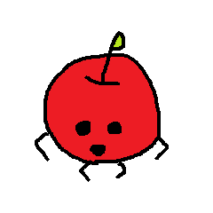 [LINEスタンプ] リンゴのリンちゃん