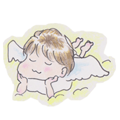 [LINEスタンプ] 天使たちのほほえみ