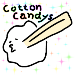 [LINEスタンプ] Cotton Candysの画像（メイン）