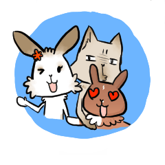 [LINEスタンプ] ウサギのポッター3