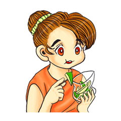 [LINEスタンプ] Gin non girl