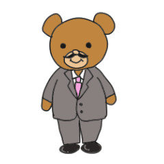 [LINEスタンプ] 課長くまさん