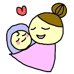 [LINEスタンプ] 育児ママ〜乳幼児〜