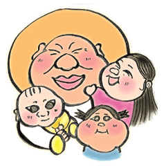 [LINEスタンプ] Win A-ma (My Granma)