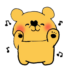 [LINEスタンプ] クマノトリコ