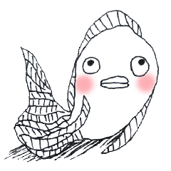 [LINEスタンプ] Bobo Fisha