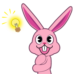 [LINEスタンプ] うさぎのロロ