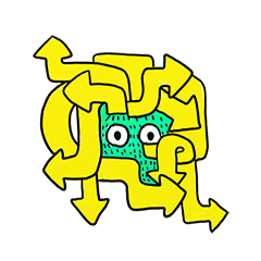 [LINEスタンプ] Rock'n'Arrow