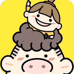 [LINEスタンプ] BangBang ＆ Kong's Life Story