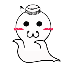 [LINEスタンプ] Ghost zu