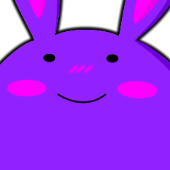 [LINEスタンプ] Amethyst Rabbit