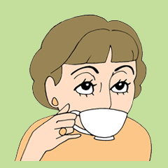 [LINEスタンプ] カフェなる人々～関西弁～