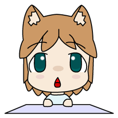 [LINEスタンプ] ケモ耳スタンプ