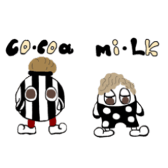 [LINEスタンプ] cocoa milk