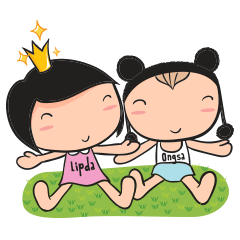 [LINEスタンプ] Little Twin