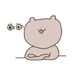 [LINEスタンプ] くま夫スタンプ