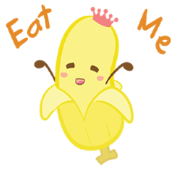 [LINEスタンプ] siam banana