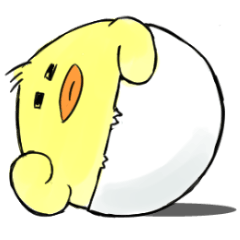 [LINEスタンプ] ひよこもり