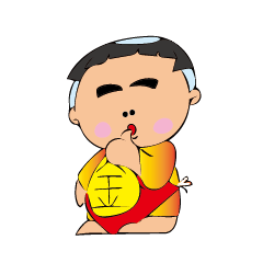 [LINEスタンプ] かわいい金太郎