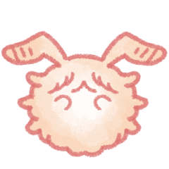 [LINEスタンプ] アンゴラうさぎのハーヴェイ
