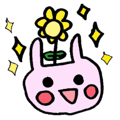 [LINEスタンプ] わりかしウサギ、そして熊パンぴよブー