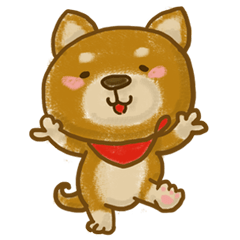 [LINEスタンプ] 柴犬のわんころもち